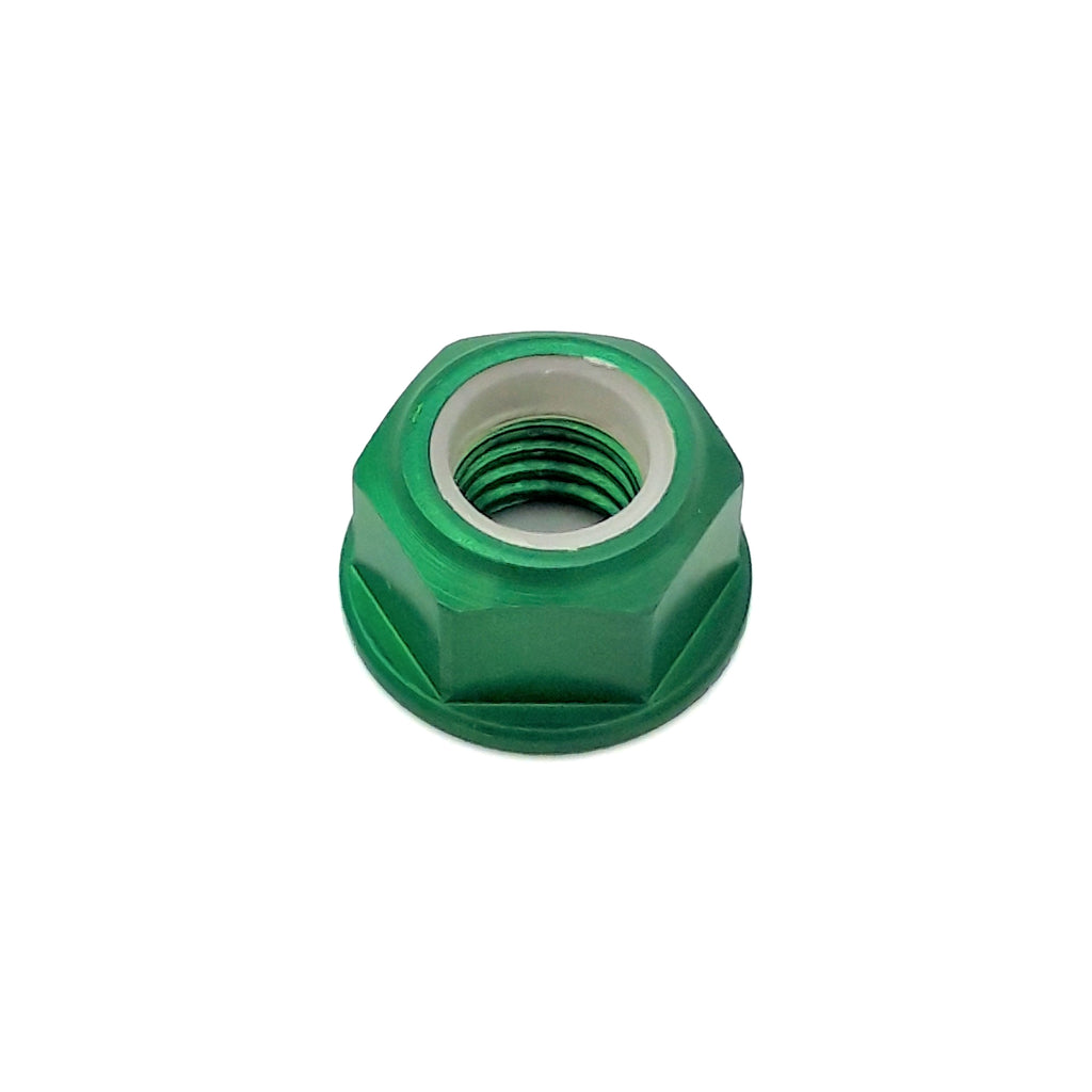 Lightech Dado Autobloccante M6 Ergal - Verde