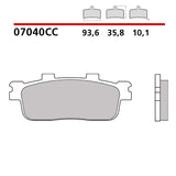 BREMBO - PASTIGLIA MESCOLA CC 07040 Posteriore