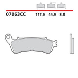 BREMBO - PASTIGLIA MESCOLA CC 07063 Anteriore