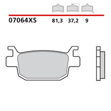 Carica l'immagine nel visualizzatore di Gallery, BREMBO - PASTIGLIA MESCOLA XS 07064XS Anteriore