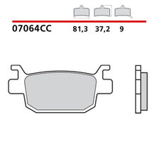 Carica l'immagine nel visualizzatore di Gallery, BREMBO - PASTIGLIA MESCOLA CC 07064 Anteriore