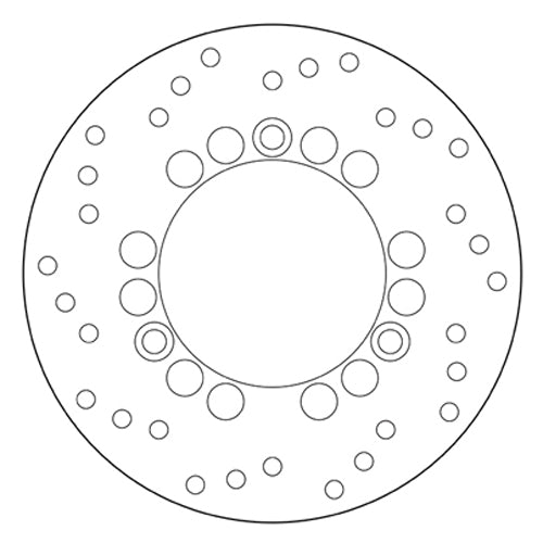 BREMBO - DISCO SERIE ORO FISSO 68B40737 Posteriore