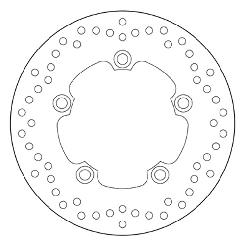 BREMBO - DISCO SERIE ORO FISSO 68B40750 Posteriore