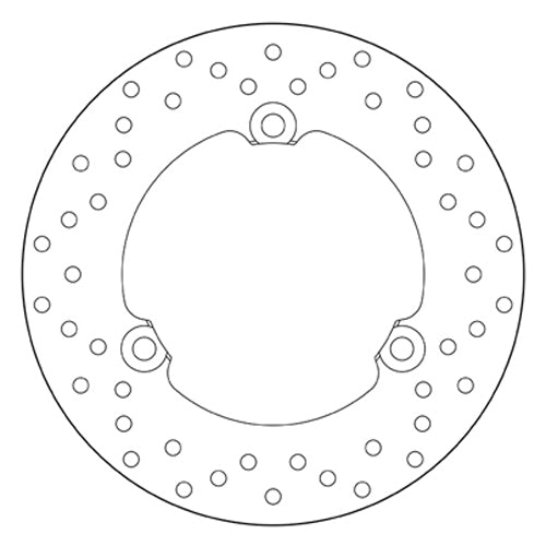 BREMBO - DISCO SERIE ORO FISSO 68B407P2 Posteriore