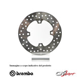 BREMBO - DISCO SERIE ORO FISSO 68B407P8 Posteriore