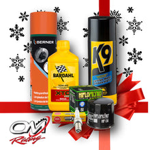 Carica l'immagine nel visualizzatore di Gallery, OMRACING - Bicilindrico Box: Kit completo  con olio XT4-S 10W-60