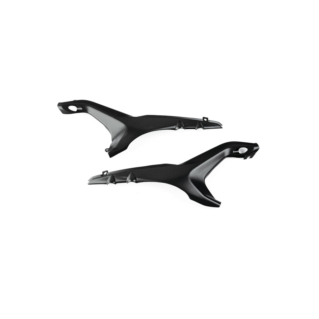 Lightech Fianchetti Sotto Serbatoio In Carbonio - Opaco (Coppia) - nan