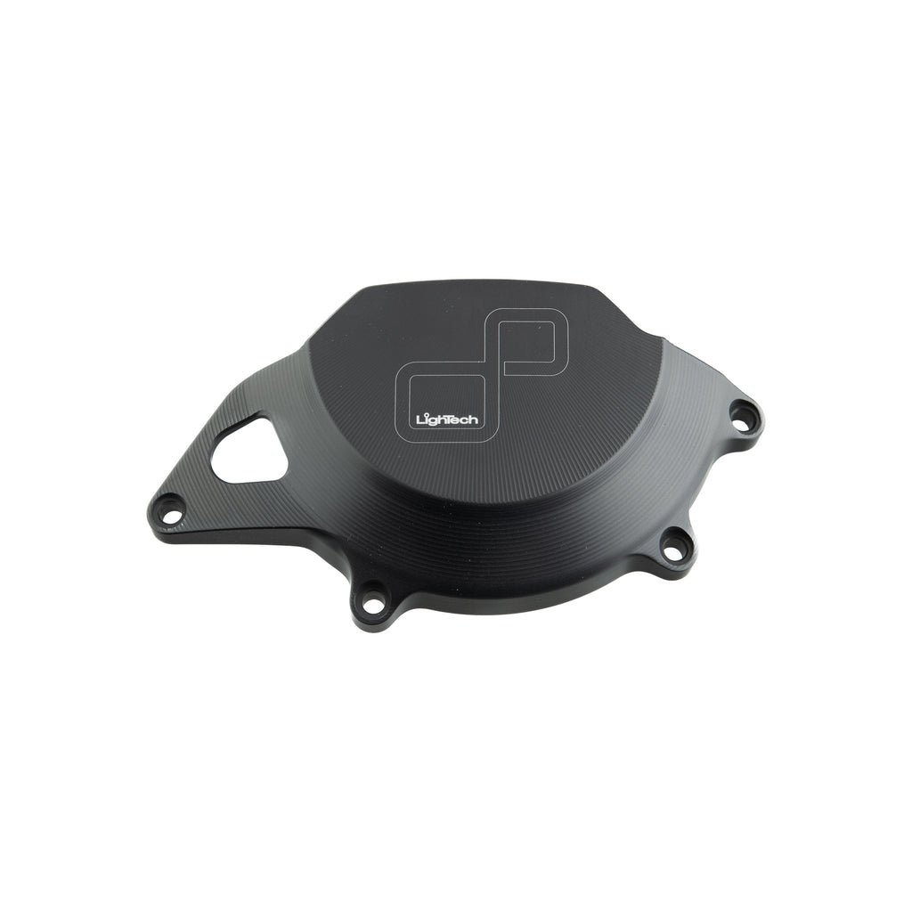 Lightech Protezione In Alluminio Copri Alternatore Lato Sinistro - Nero