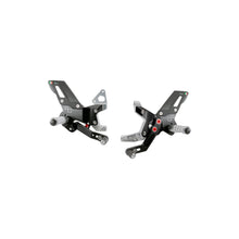 Carica l'immagine nel visualizzatore di Gallery, Lightech Pedane Regolabili Con Poggia Piedi Fissi (Track Use) - nan