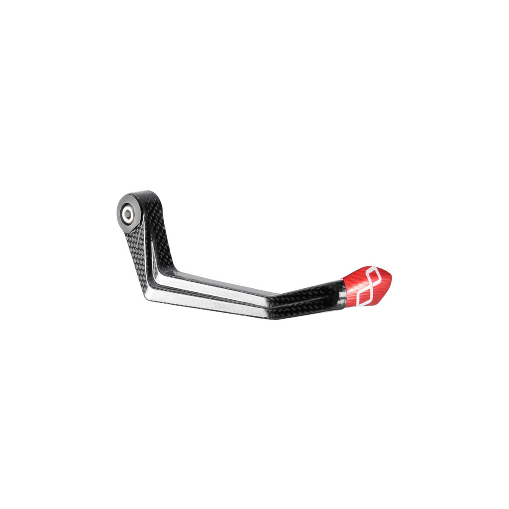 Protezione Leva Freno in Carbonio/ Terminale Colorato - Interasse 132 mm — Aprilia