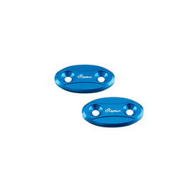 Lightech Coppia Tappi Sede Specchio - Cobalto