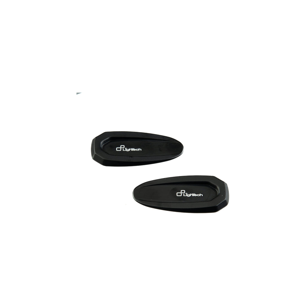 Lightech Coppia Tappi Sede Specchi - Nero