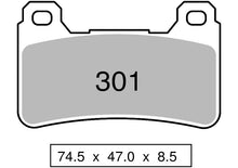 Carica l'immagine nel visualizzatore di Gallery, PASTIGLIE OGNIBENE TROFEO HONDA CrossRunner 800X 2015-2016