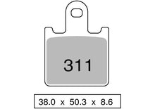 Carica l'immagine nel visualizzatore di Gallery, PASTIGLIE OGNIBENE TROFEO KAWASAKI ZX-6R