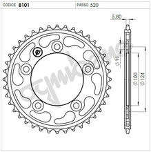 Carica l'immagine nel visualizzatore di Gallery, KIT TRASMISSIONE DID RACING DUCATI Cod. 37A270