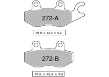 Carica l'immagine nel visualizzatore di Gallery, PASTIGLIE OGNIBENE TROFEO HONDA XL 125 V Varadero