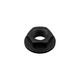 Lightech Dado Flangiato M8 Ergal - Nero Lucido