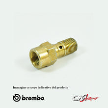 Carica l&#39;immagine nel visualizzatore Galleria, BREMBO - BOCCHETTONE M10X1 PER SPURGO