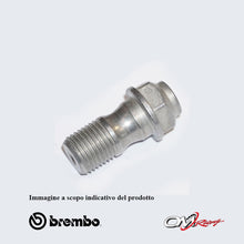 Carica l&#39;immagine nel visualizzatore Galleria, BREMBO - BULLONE FORATO M10X1 CORTO 06222838