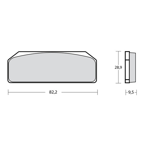BREMBO RACING -   KIT PINZE RADIALI CNC GP4-RR 108 MM XB9L2A1