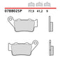 BREMBO - PASTIGLIA MESCOLA SP 07BB02SP Posteriore