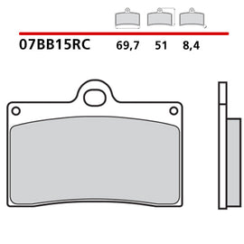BREMBO - RC 07BB15RC Front Racing Brake Pad 