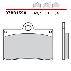 BREMBO - SA COMPOUND PAD Code 07BB15SA Front 