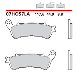 BREMBO - PAD MIXTURE LA 07HO57LA Front 