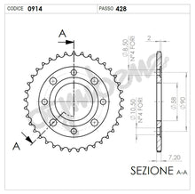 Carica l&#39;immagine nel visualizzatore Galleria, KIT TRASMISSIONE DID SUZUKI Cod. 376254000