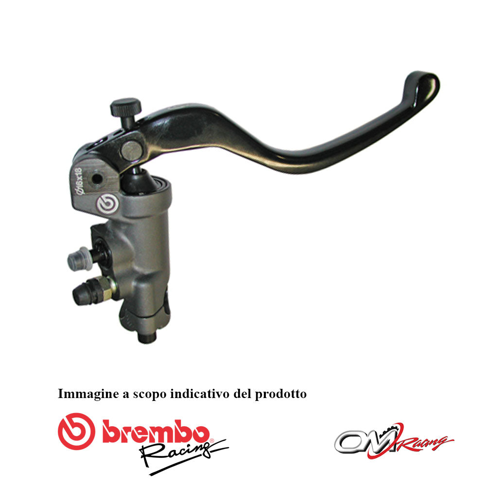 BREMBO RACING - POMPA RADIALE FORGIATA 16X18 (LEVA CORTA) 10476082