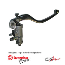 Carica l&#39;immagine nel visualizzatore Galleria, BREMBO RACING - POMPA RADIALE FORGIATA 16X18 (LEVA CORTA) 10476082