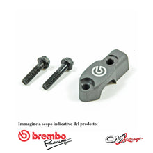 Carica l&#39;immagine nel visualizzatore Galleria, BREMBO RACING - CAVALLOTTO PORTASPECCHIO - POMPE BREMBO RCS 110A26380