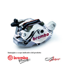 Carica l&#39;immagine nel visualizzatore di Gallery, BREMBO RACING PINZA CNC SUPER SPORT NICHELATA 120A44140 Posteriore