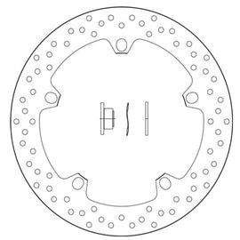 BREMBO - DISCO SERIE ORO FISSO 168B407D6 Anteriore