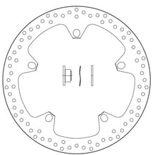 Carica l&#39;immagine nel visualizzatore di Gallery, BREMBO - DISCO SERIE ORO FISSO 168B407D7 Anteriore
