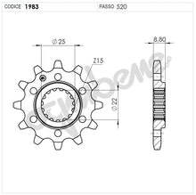 Carica l&#39;immagine nel visualizzatore di Gallery, KIT TRASMISSIONE DID HUSQVARNA Cod. 376155000