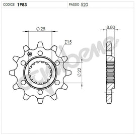 HUSQVARNA DID TRANSMISSION KIT Cod. 376155000 