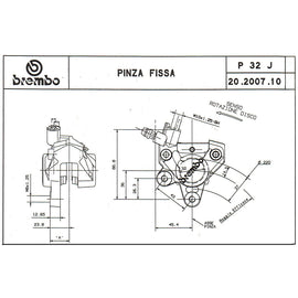 BREMBO - BREMBO 20200710 FIXED CALIPER 
