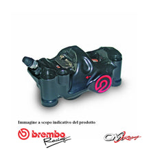 Carica l&#39;immagine nel visualizzatore Galleria, BREMBO RACING KIT PINZE RADIALI 108 MM CNC P4 32 CAFÈ RACER .484 220B47320