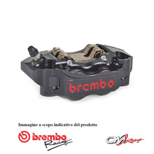 Carica l&#39;immagine nel visualizzatore di Gallery, BREMBO RACING KIT PINZE RADIALI GP4-RB 100 MM CNC 220B47330 Anteriore