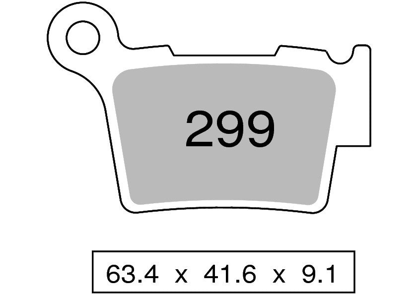 PASTIGLIE OGNIBENE NISSIN HUSQVARNA TC 125 '14/21