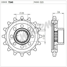 Carica l&#39;immagine nel visualizzatore di Gallery, KIT TRASMISSIONE TROFEO MV AGUSTA  F3 675 &#39;12/16