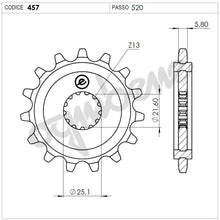 Carica l&#39;immagine nel visualizzatore di Gallery, KIT TRASMISSIONE DID RACING KAWASAKI Cod. 37A115