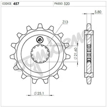 Carica l&#39;immagine nel visualizzatore di Gallery, KIT TRASMISSIONE DID RACING KAWASAKI Cod. 37A115