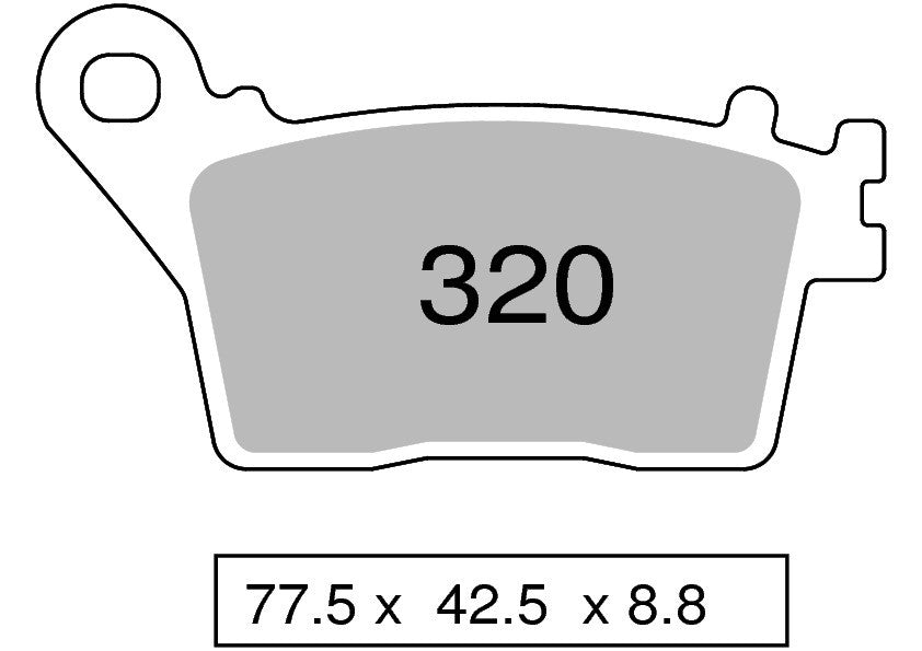 PASTIGLIE OGNIBENE KAWASAKI ZX-6R 636