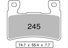 Carica l&#39;immagine nel visualizzatore di Gallery, PASTIGLIE OGNIBENE KAWASAKI ZX-6R 636