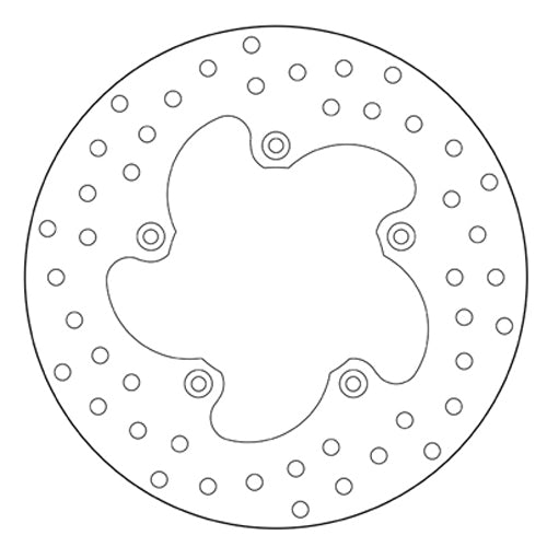 BREMBO - DISCO SERIE ORO FISSO 68B40736 Posteriore