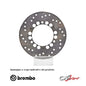BREMBO - DISCO SERIE ORO FISSO 68B40737 Posteriore