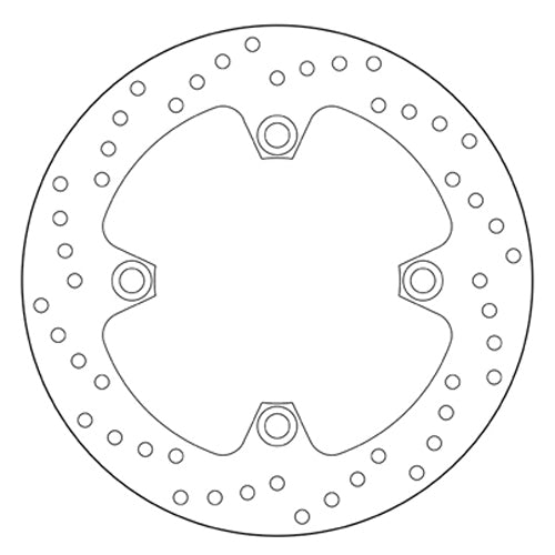 BREMBO - DISCO SERIE ORO FISSO 68B40740 Posteriore