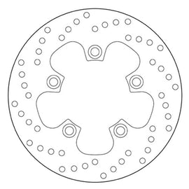 BREMBO - DISCO SERIE ORO FISSO 68B40744 Posteriore